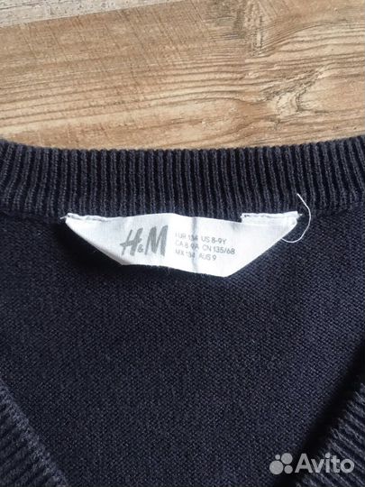 Жилетка для мальчика школьная 158