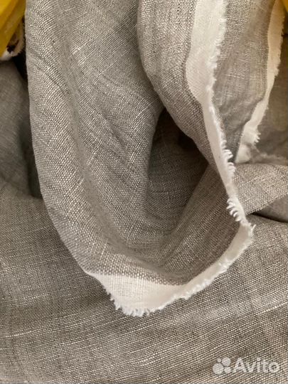 Льняная ткань 100проц. лен шир 210 см