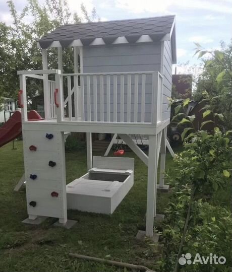 Детский игровой домик уличный