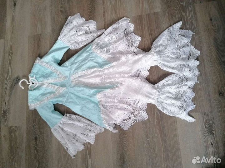 Новогодний костюм мальвины на рост 116