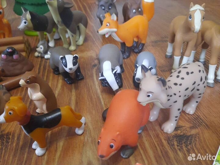 Deagostini животные леса