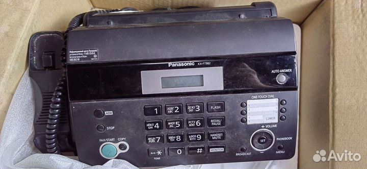 Телефон факс Panasonic kx-ft 982