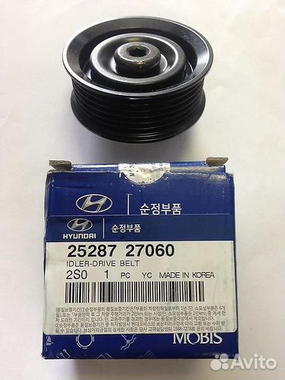 Ролик натяжения приводного ремня hyundai IX35/T