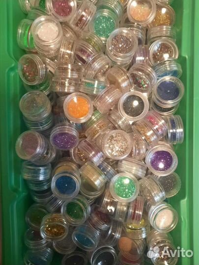 Блестки для дизайна ногтей