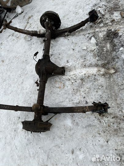 Задний мост на Оду