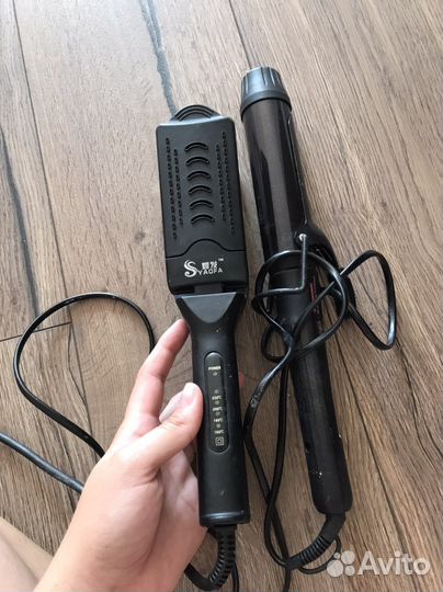 Плойка гофре и обычная