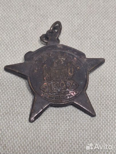 Жетон нагрудный америк шерифа