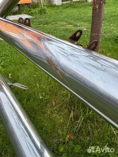 Кенгурятник mitsubishi pajero 3