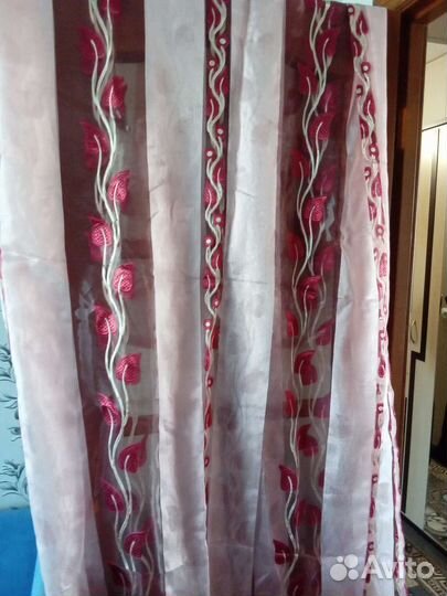 Шторы тюль на маленькое окно