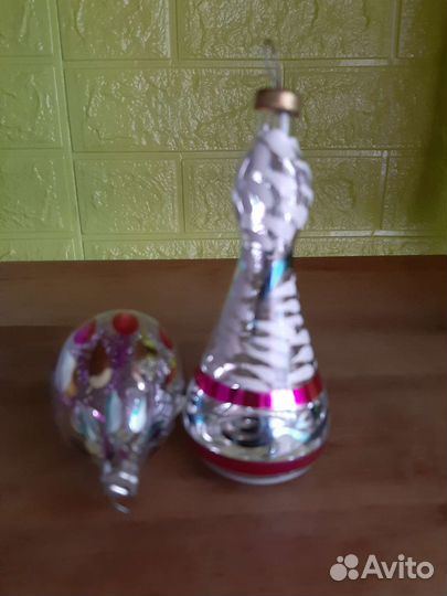 Елочные игрушки СССР