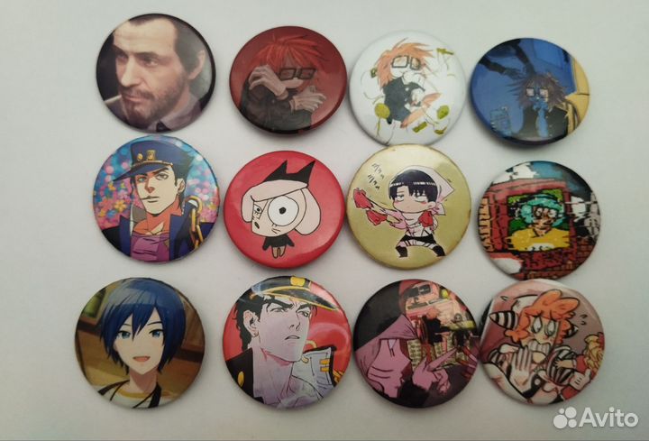 Аниме значки