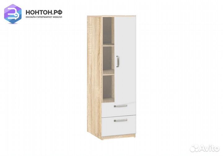 Шкаф Сонома 14.09 дуб сонома / белый