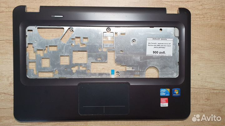 Б/у Топкейс - верхняя часть HP Pavilion dv6-3xxx