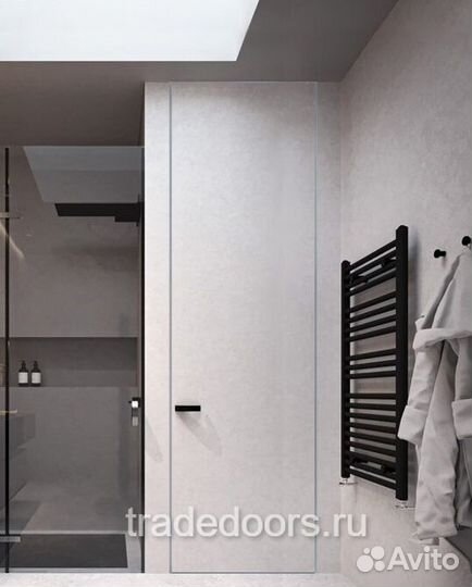 Скрытые межкомнатные двери invisible