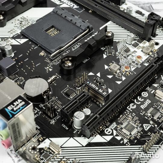 Материнская плата ASRock A320M-HDV AM4