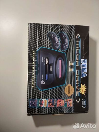 Sega mega drive 2 с играми
