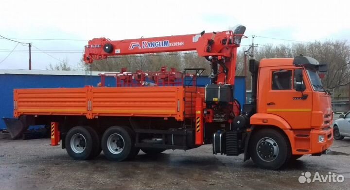 КамАЗ 65115 с КМУ, 2022