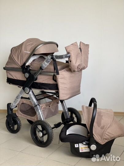 Коляска трансформер LuxMom 3в1(новая)