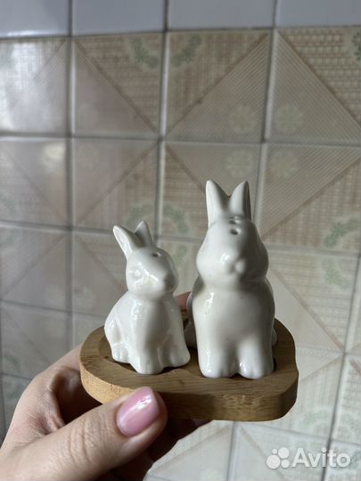 Соль и перей зайчики