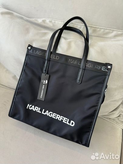 Сумка текстиль Karl L женская