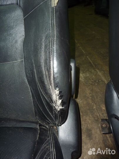 Кожаный салон Mazda 6 GG сидения карты