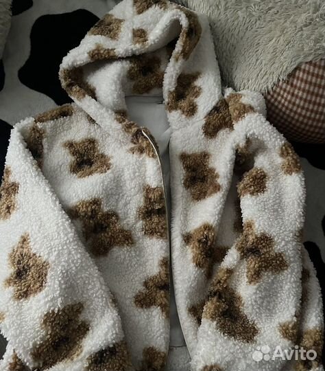 Плюшевая кофта