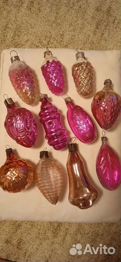 Ёлочные игрушки СССР