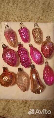 Ёлочные игрушки СССР