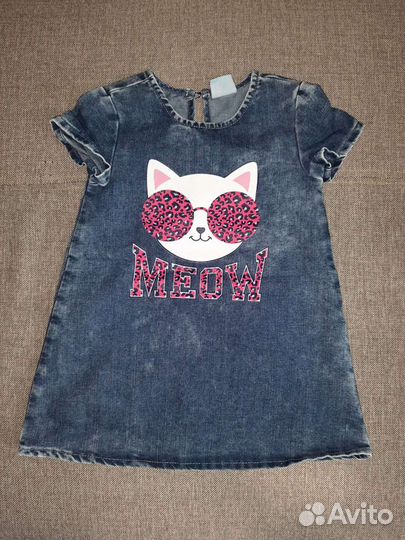 Вещи пакетом на девочку 98р