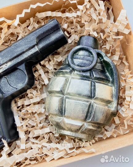 Набор из мыла на 23 февраля