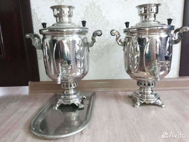 Самовар на дровах СССР