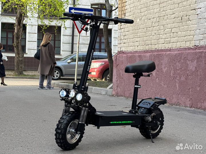 Электросамокат Kugoo m5 2023 с сиденьем