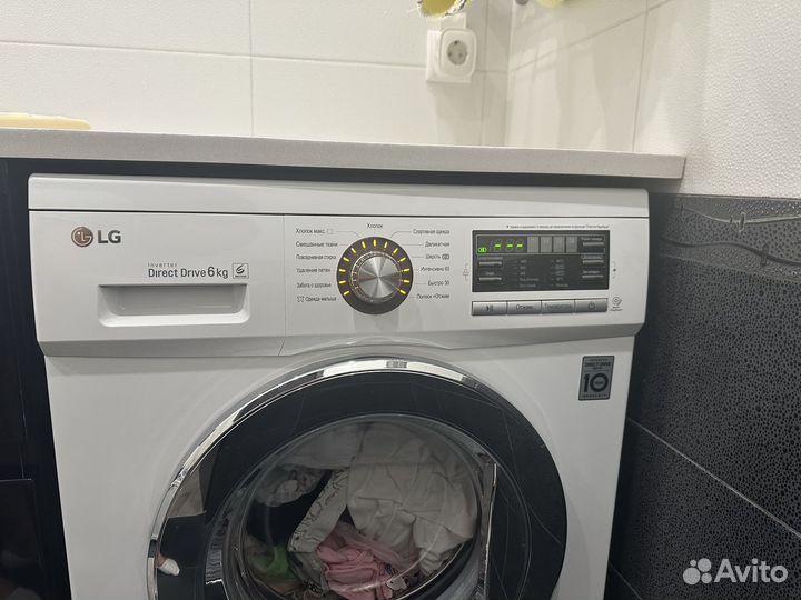 Стиральная машина lg 6 кг