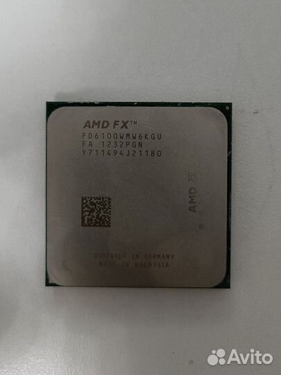 Процессор amd fx 6100