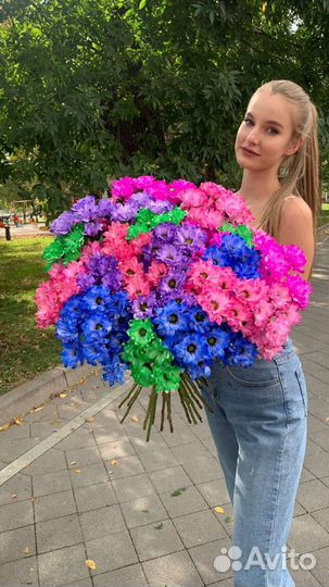 Хризантемы кустовые Микс с доставкой