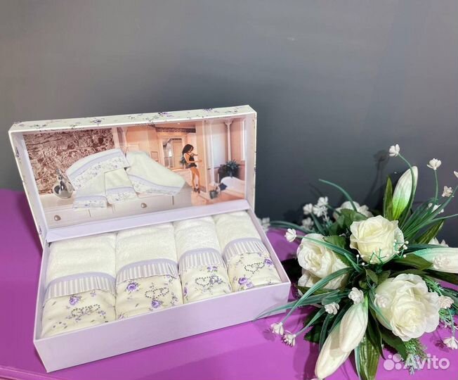 Полотенца roses maison DOR 4- шт - 30*50