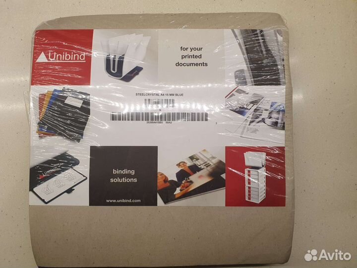 Прозрачная обложка Unibind