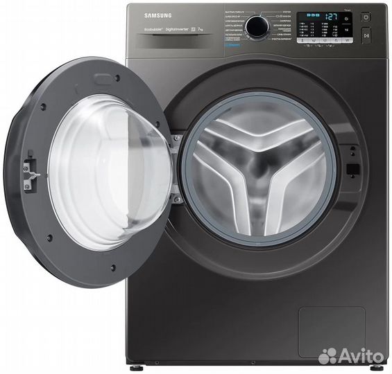 Стиральная машина Samsung WW70TA046AX, серый