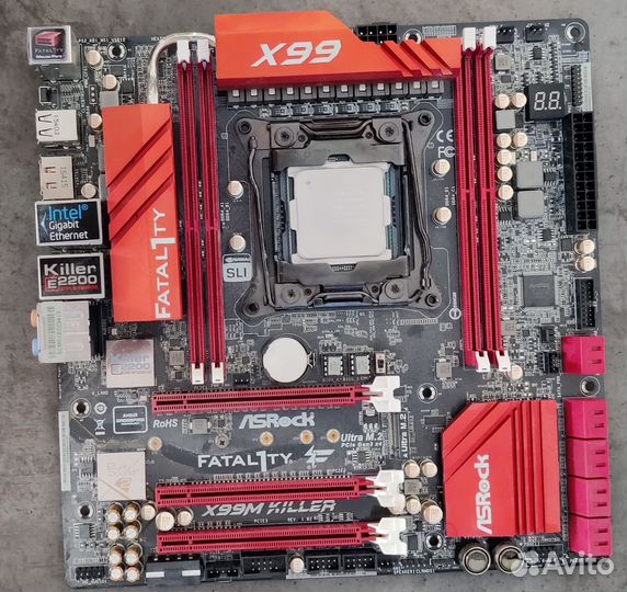 Intel Core i7 6800K, ASRock Fatal1ty X99M Killer