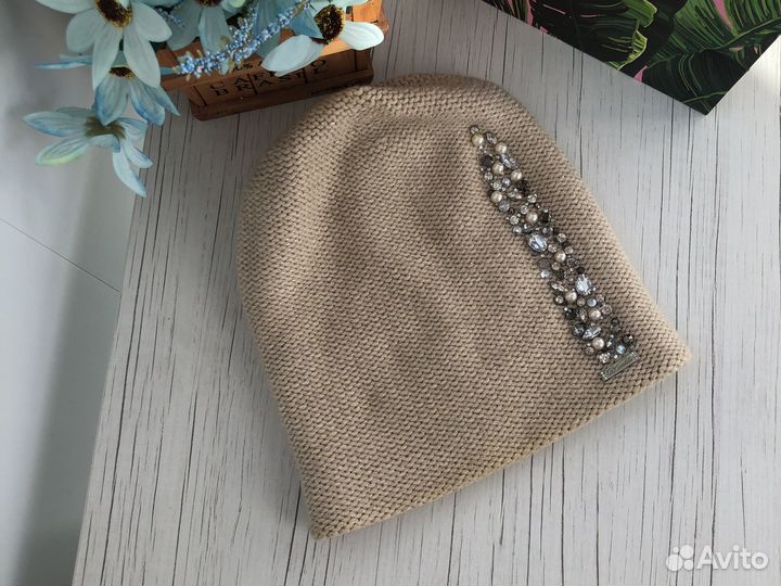 Шапка зимняя женская теплая