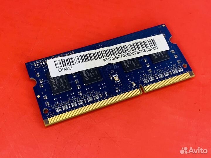 Озу DDR3 sodimm Kingston 2Gb 1333MHz (арт. 1)
