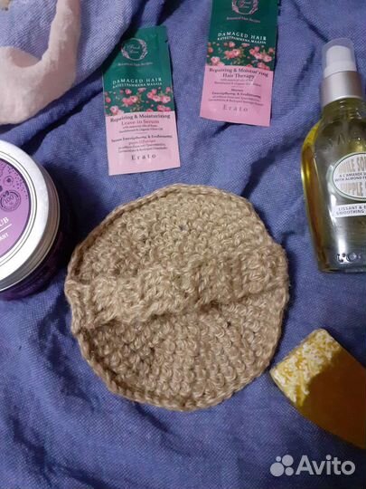 Мочалка из джута