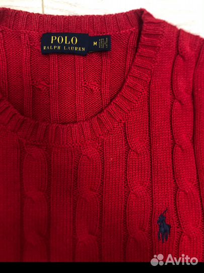 Винтажный свитер polo ralph lauren