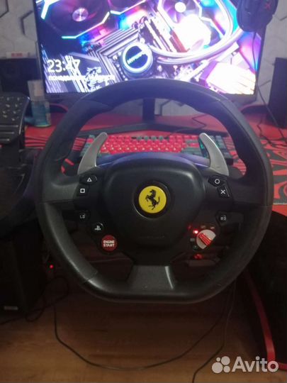 Игровой руль Thrustmaster T80 Ferrari 488 GTB