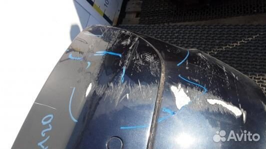 Бампер задний mercedes benz S-class W221 (KPH20HG0