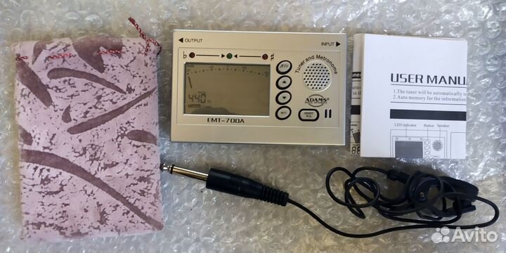 Гитарный тюнер Adamas EMT-700A