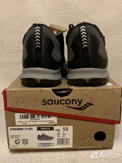 Кроссовки Saucony Peregrine 12 GTX. 30 см