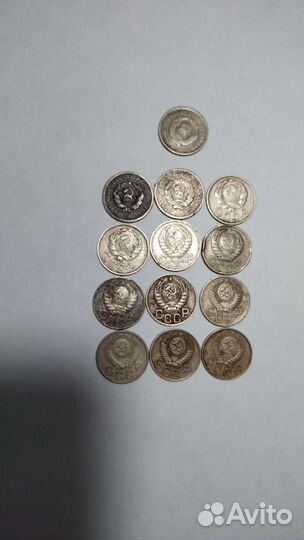 2 копеек СССР лот из 12 монет +1 бонус