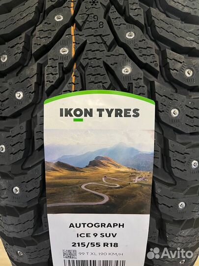 Ikon Tyres Autograph Ice 9 SUV 215/55 R18 99T