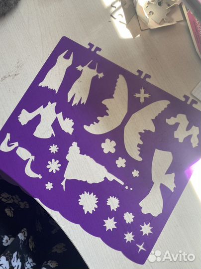 Трафареты для рисования фей